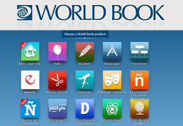 World Book online screenshot