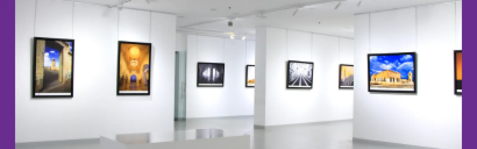 A gallery of art.