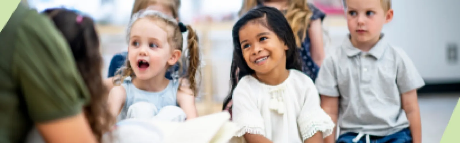 Kids listening to a Storytime.